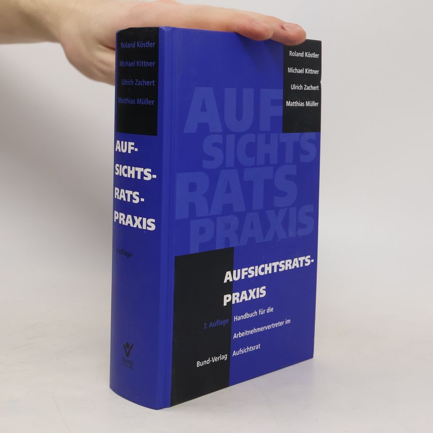 Roland Köstler Aufsichtsratspraxis