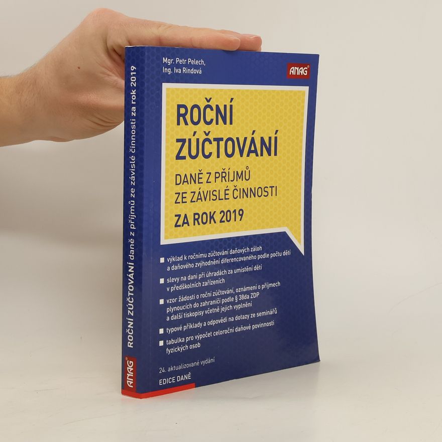 Iva Rindová Roční zúčtování daně z příjmů ze závislé činnosti za rok 2019