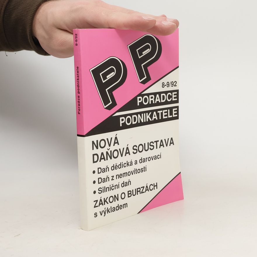 Autorenkollektiv Poradce podnikatele (Praktické rady podnikatelům). svazek 8-9/92