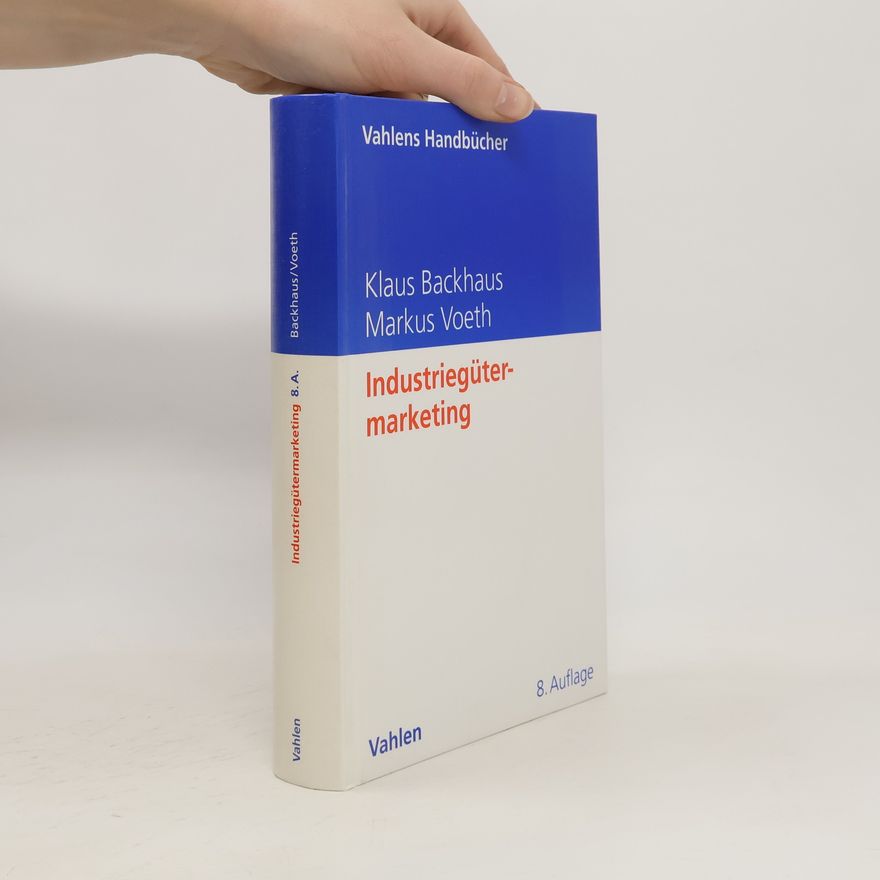 Klaus Backhaus Industriegütermarketing