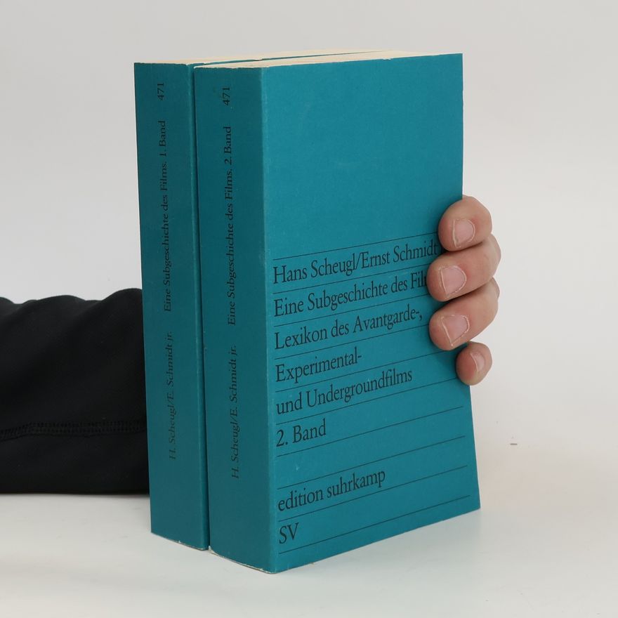 Ernst Schmidt Eine Subgeschichte des Films. Band 1-2