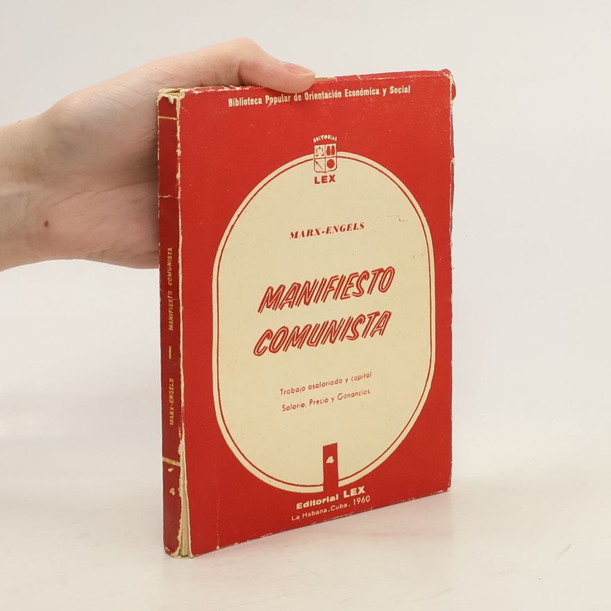 Karl Marx Manifiesto comunista