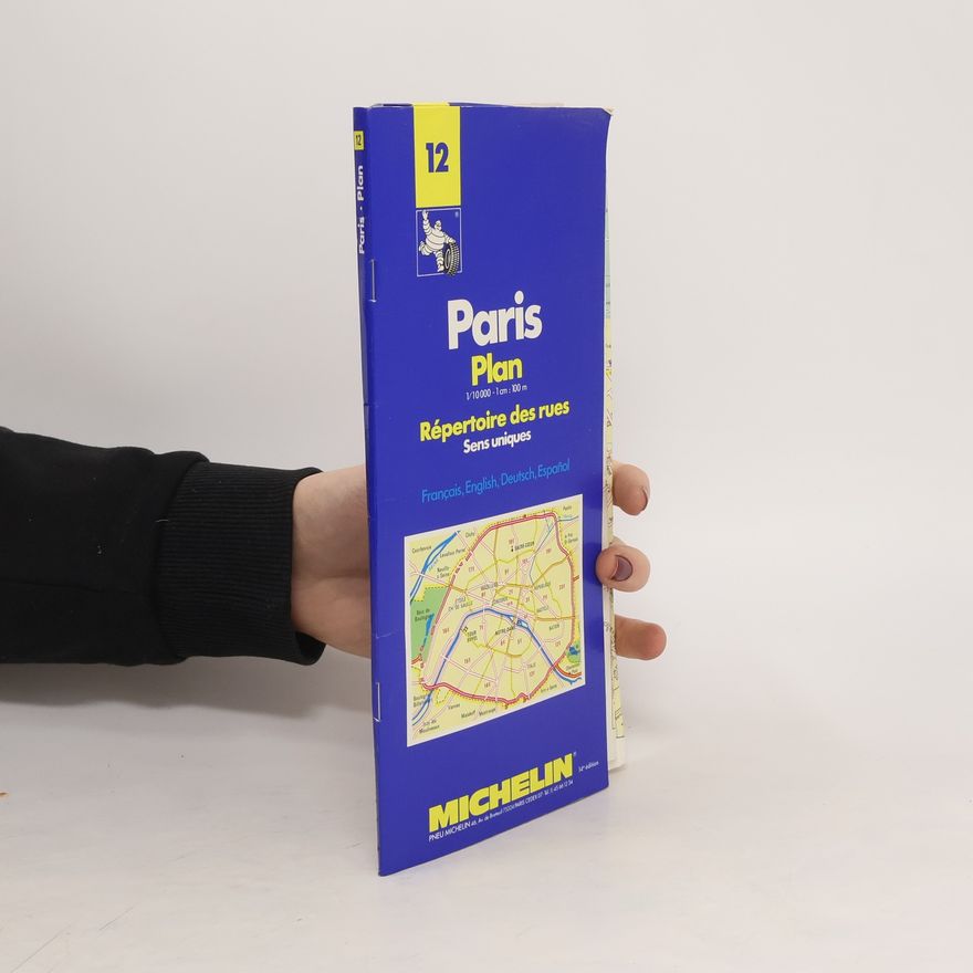 Kolektiv autorů Paris Plan 1/10 000
