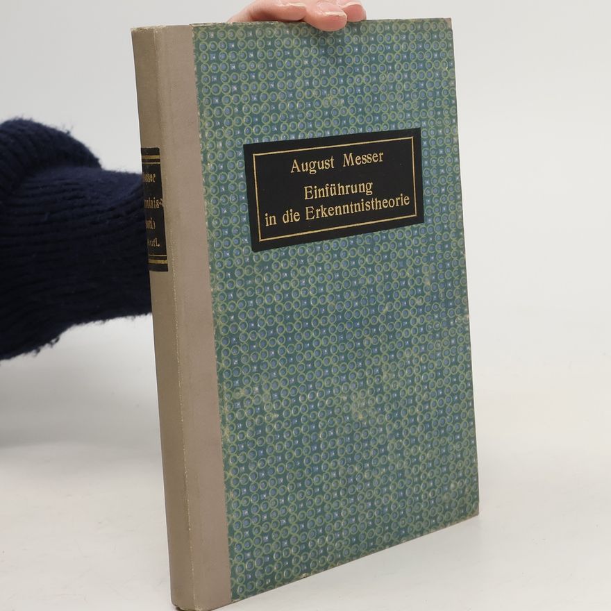 August Messer Einführung in die Erkenntnistheorie