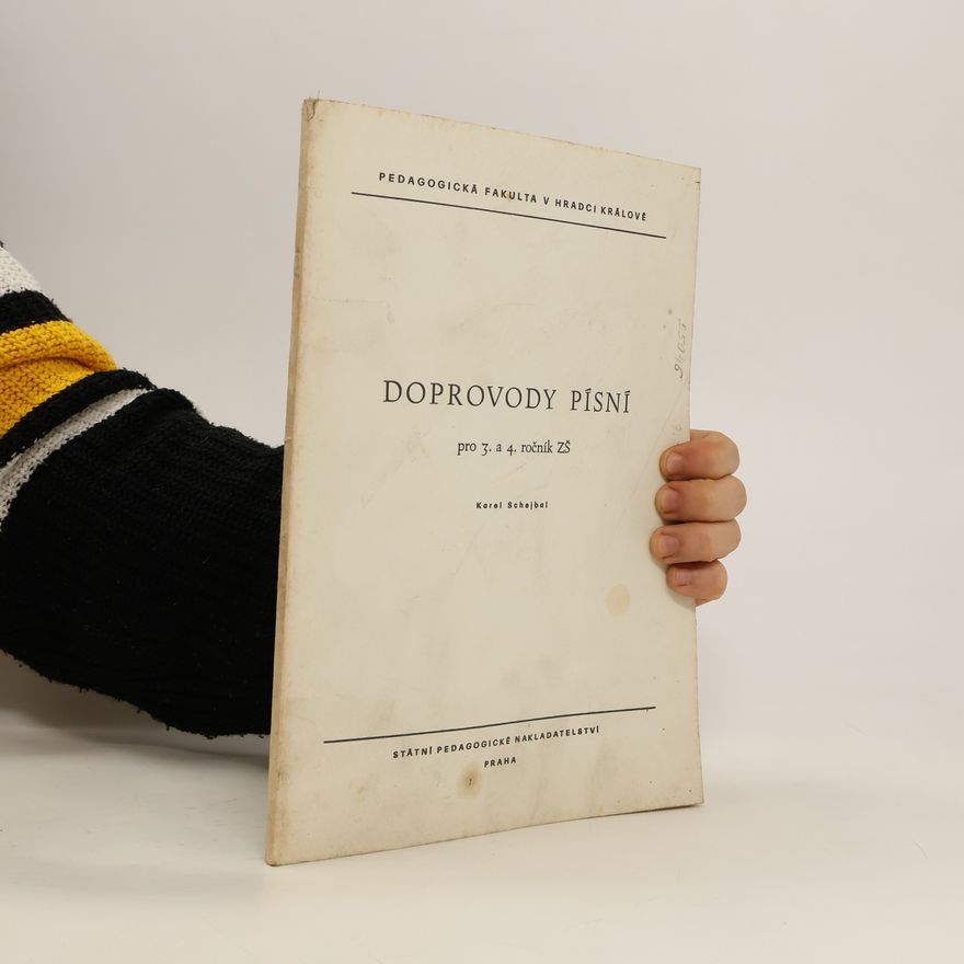 Karel Schejbal Doprovody písní pro 3. a 4. ročník ZŠ