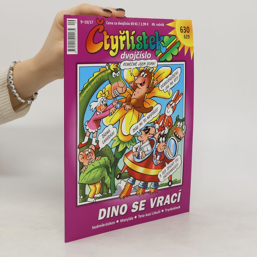 Various authors Čtyřlístek dvojčíslo 9-10/2017