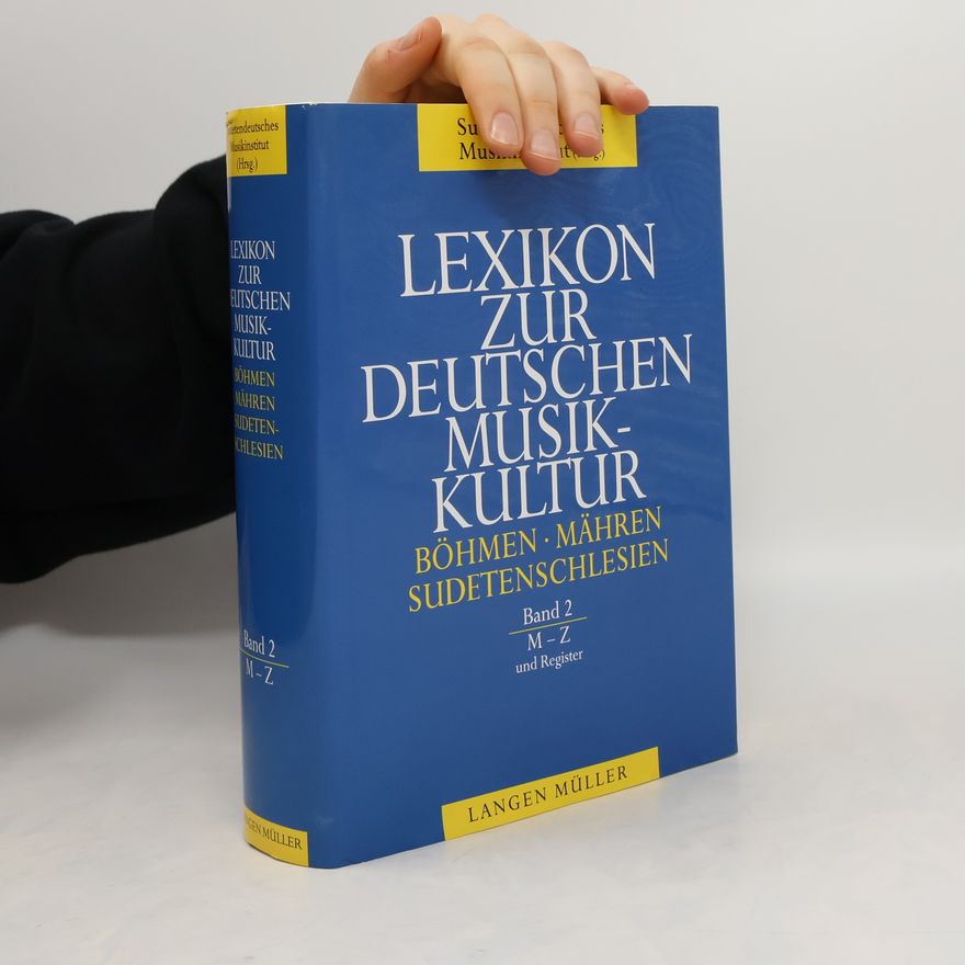 Autorenkollektiv Lexikon zur deutschen Musikkultur. Band 2, M-Z mit Register
