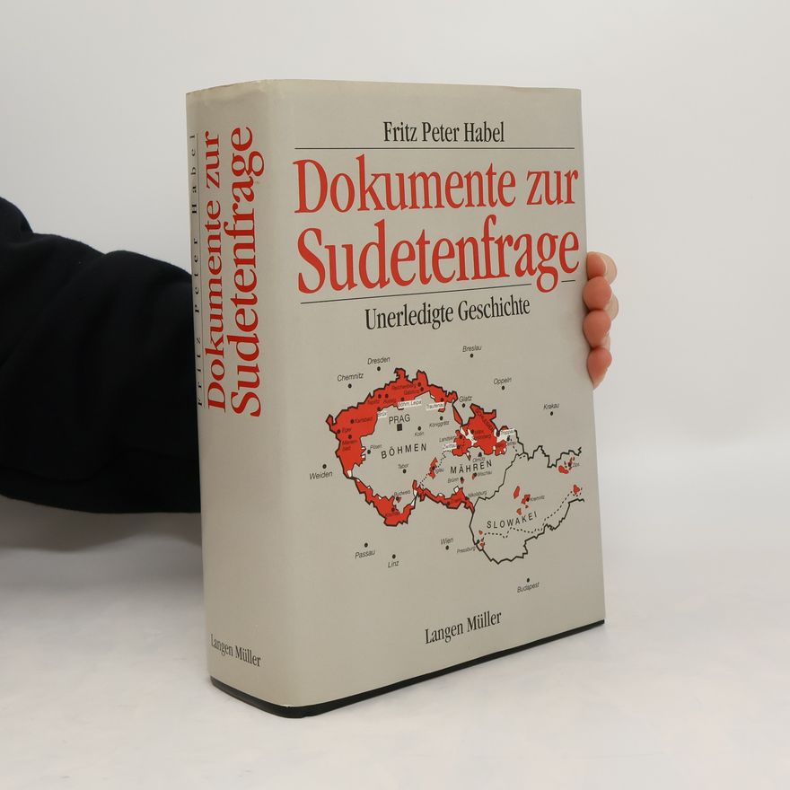 Fritz Peter Habel Dokumente zur Sudetenfrage