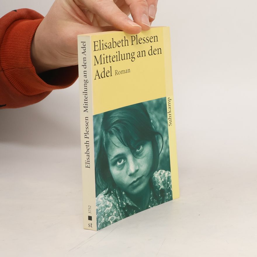 Elisabeth Plessen Mitteilung an den Adel