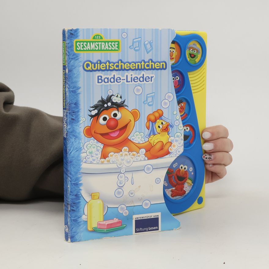 Various authors Sesamstraße - Quietscheentchen Bade-Lieder - Liederbuch mit Sound - Pappbilderbuch mit 6 Melodien