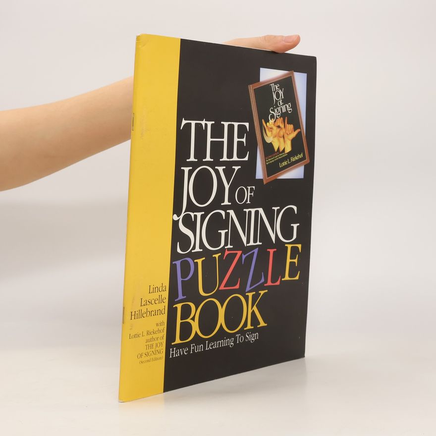 Linda L. Hillebrand The Joy of Signing Puzzle Book
