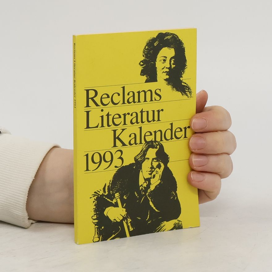 Autorenkollektiv Reclams Literatur Kalender 1993