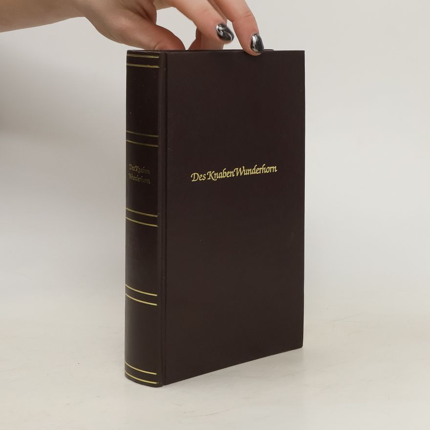 Various authors Des Knaben Wunderhorn