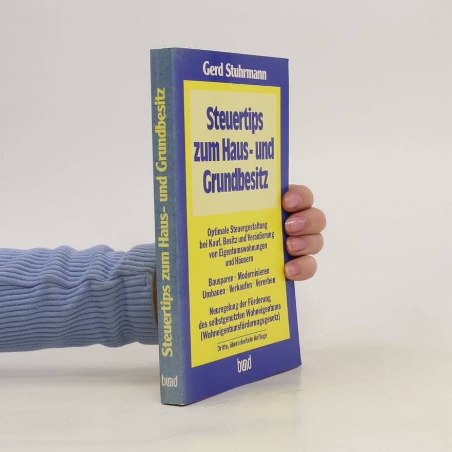 Gerd Stuhrmann Steuertips zum Haus- und Grundbesitz