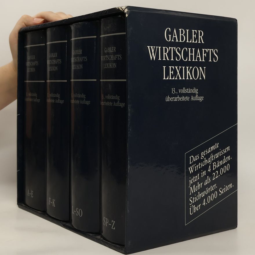 Autorenkollektiv Gabler, Wirtschafts-Lexikon 1-4
