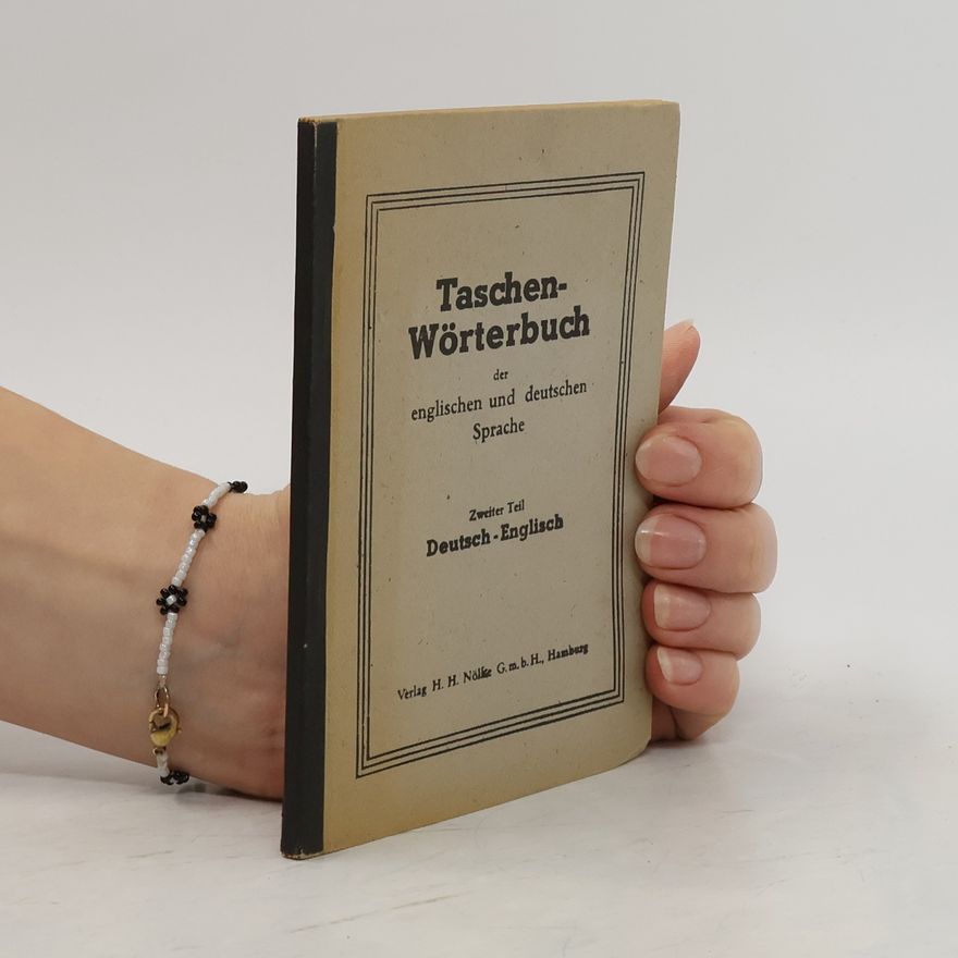 Helmut Rohr Taschen-Wörterbuch der englischen und deutschen Sprache