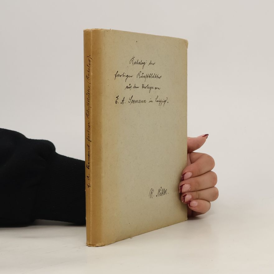 R. Niblor Katalog, der farbigen Kunstblätter aus dem Verlage von 6. A. Seemann in Leipzig