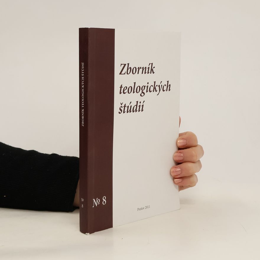 Gabriel Paľa Zborník teologických štúdií. No 8