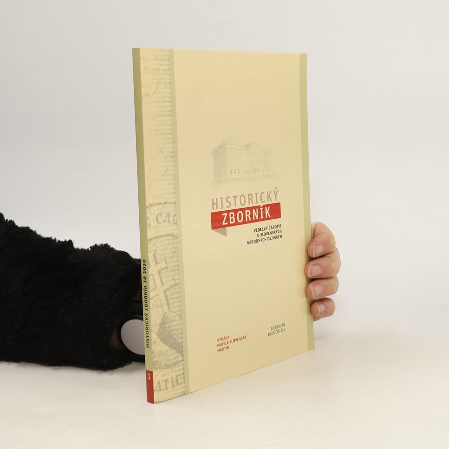 Autorenkollektiv Historický zborník 1/2020