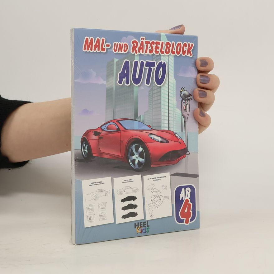 Heel Verlag Mal- und Rätselblock Auto