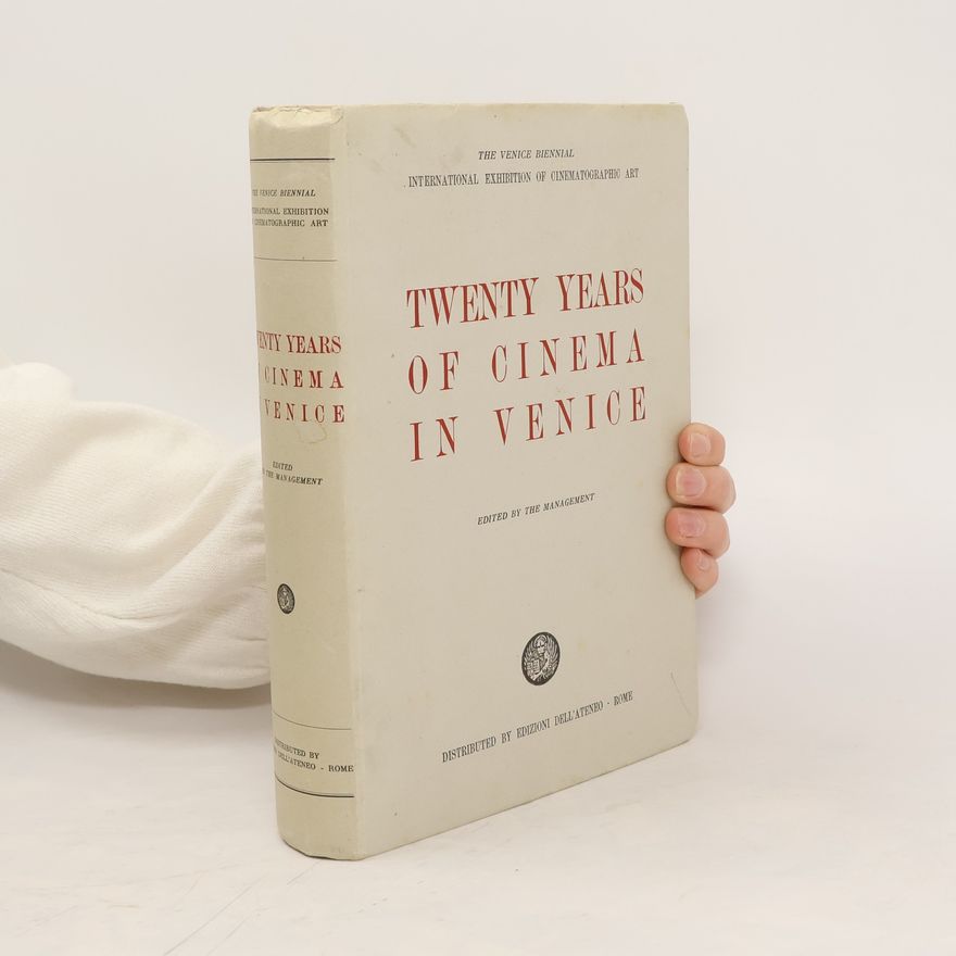 AA.VV. Twenty Years of Cinema in Venice