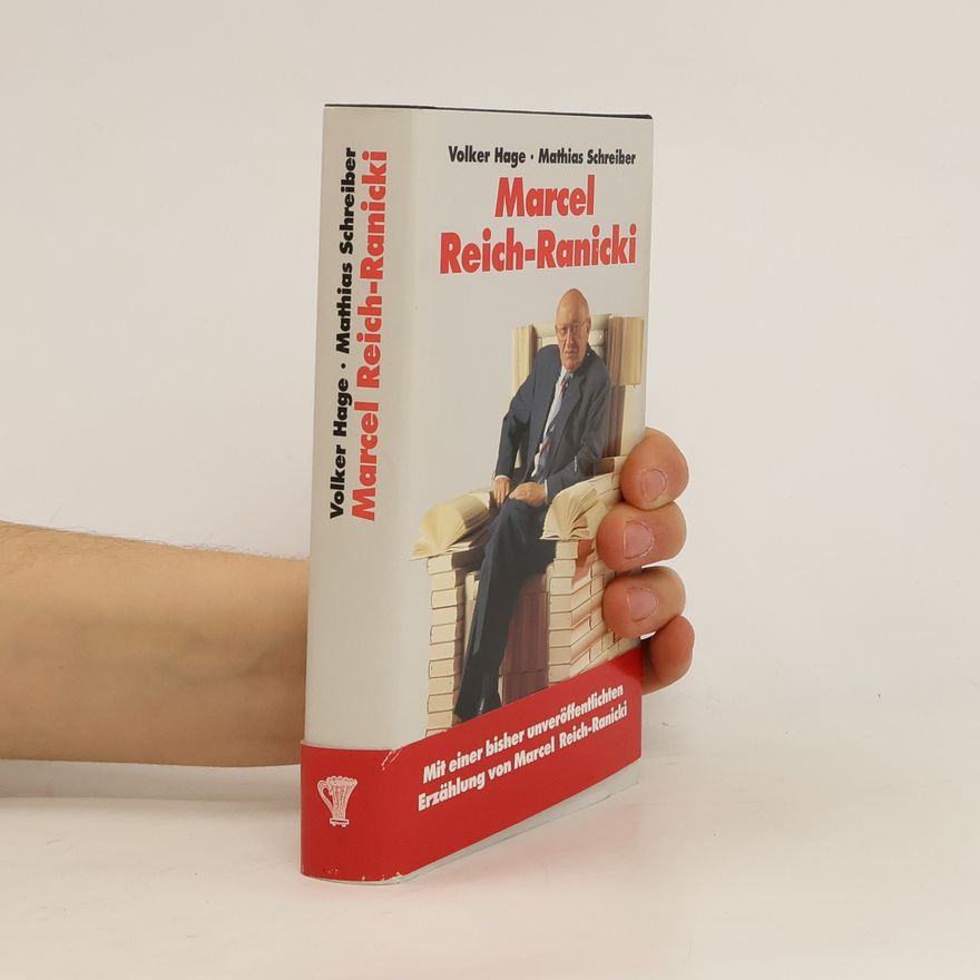 Volker Hage Marcel Reich-Ranicki