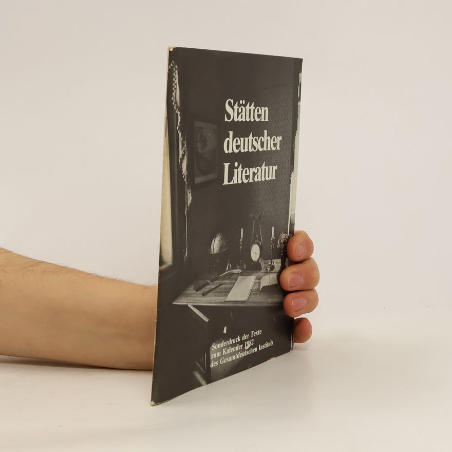 Wolfgang Stellmacher Stätten deutscher Literatur