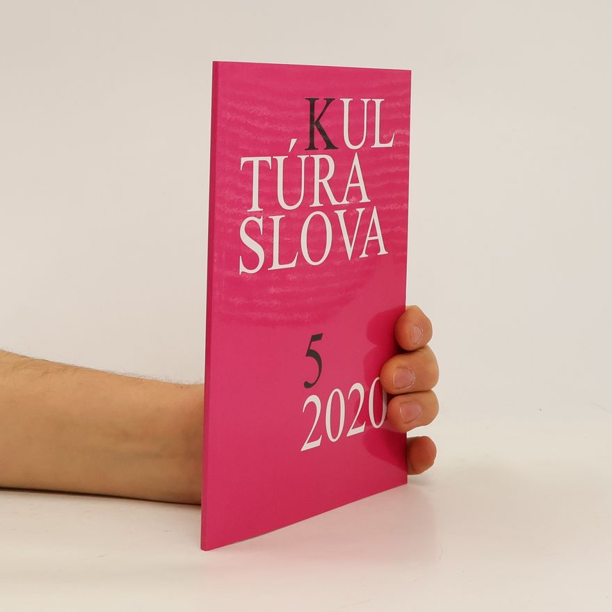 Various authors Kultúra slova 5/2020