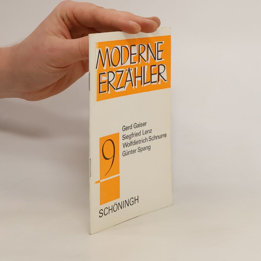 Gerd Gaiser Moderne Erzähler