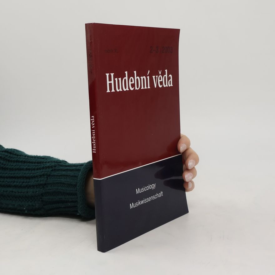 Collectif d'auteurs Hudební věda 2-3/2002