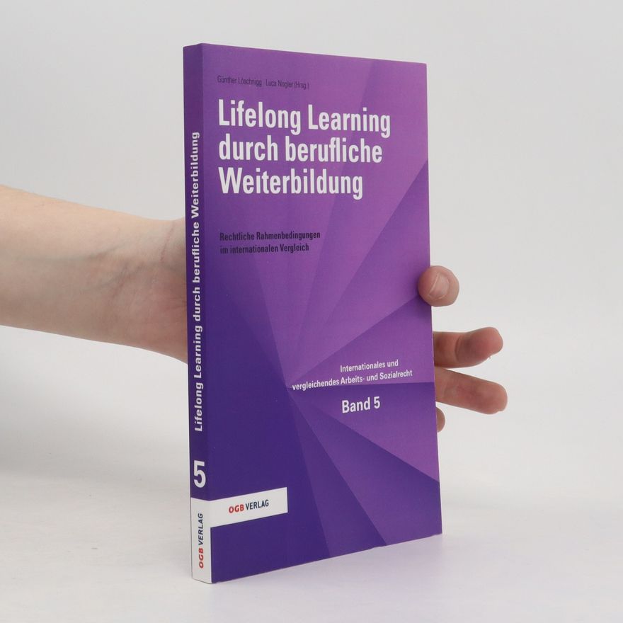 Guenther Löschnigg Lifelong learning durch berufliche Weiterbildung