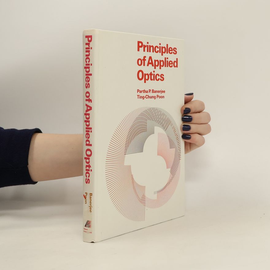 TingChung Poon Principles of Applied Optics