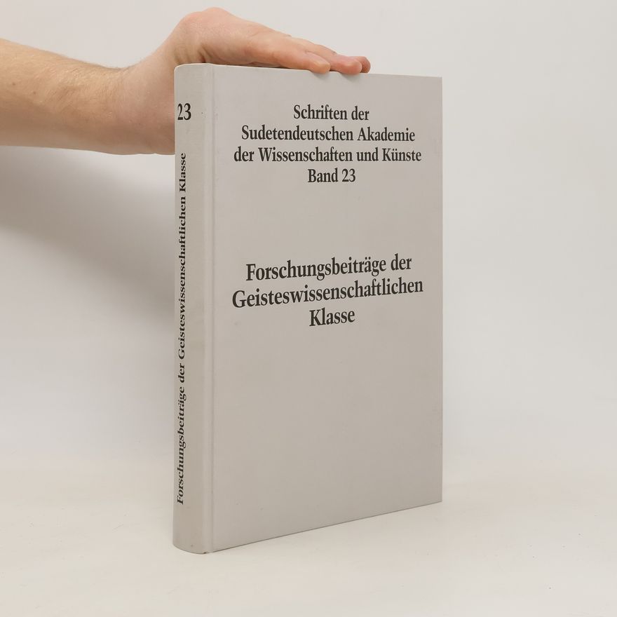 Autorenkollektiv Forschungsbeiträge der Geisteswissenschaftlichen Klasse