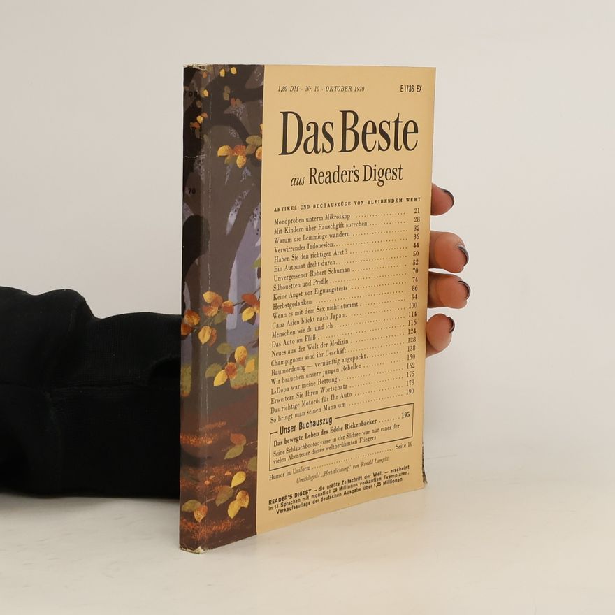 Kolektiv autorů Das Beste aus Reader's Digest. Nr. 10/1970
