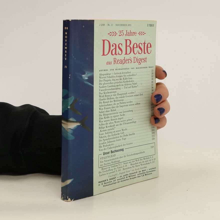 Kolektiv autorů Das beste aus Reader's Digest 11/1973
