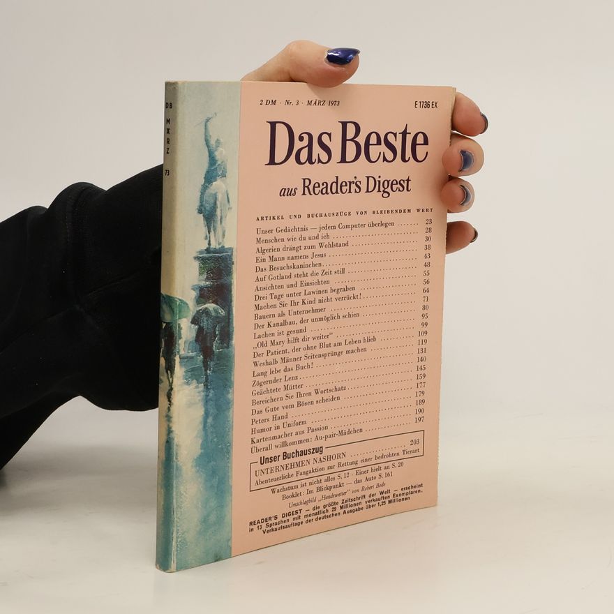 Kolektiv autorů Das Beste aus Reader's Digest 3/1973