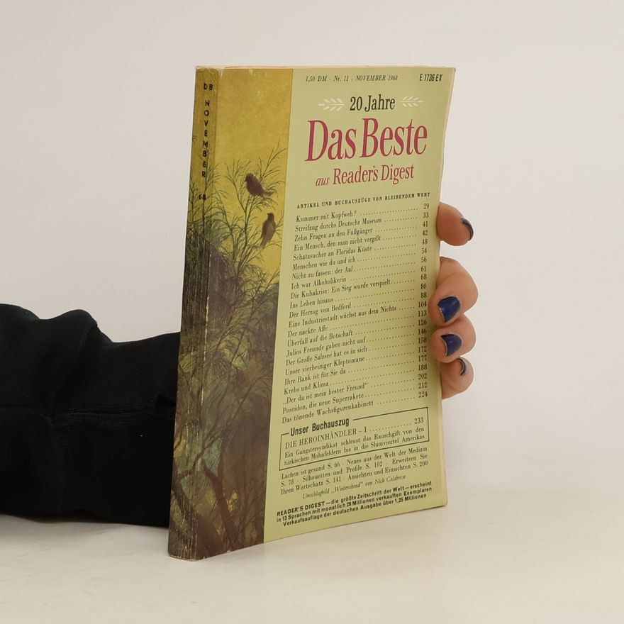 Kolektiv autorů Das Beste aus Reader’s Digest 11/1968