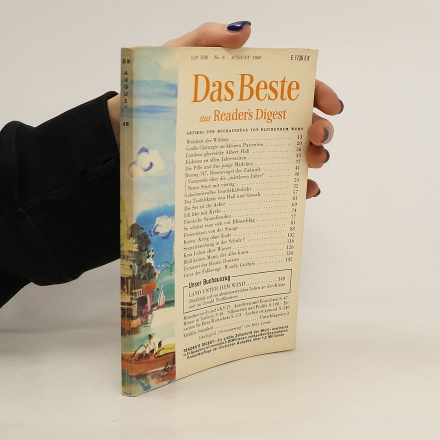 Kolektiv autorů Das Beste aus Reader's Digest 8/1968