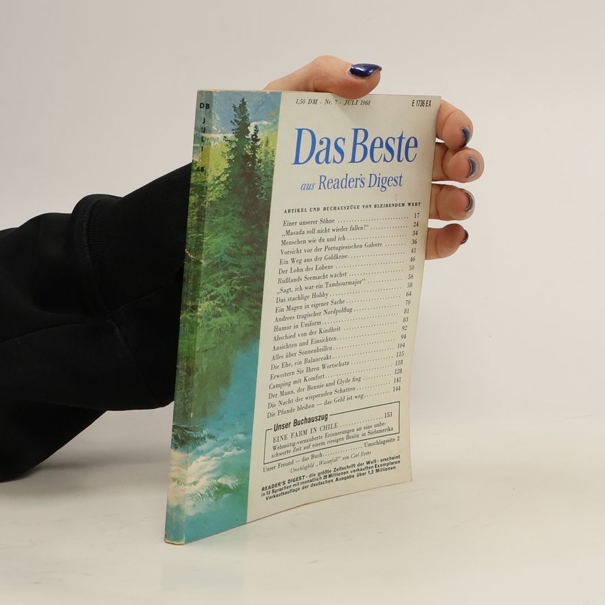 Kolektiv autorů Das Beste aus Reader's Digest 7/1968