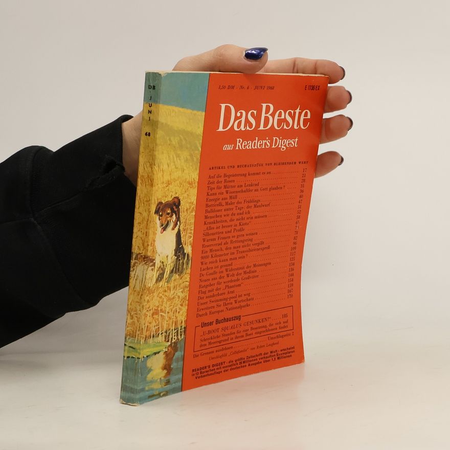 Various authors Das Beste aus Reader's Digest 6/1968