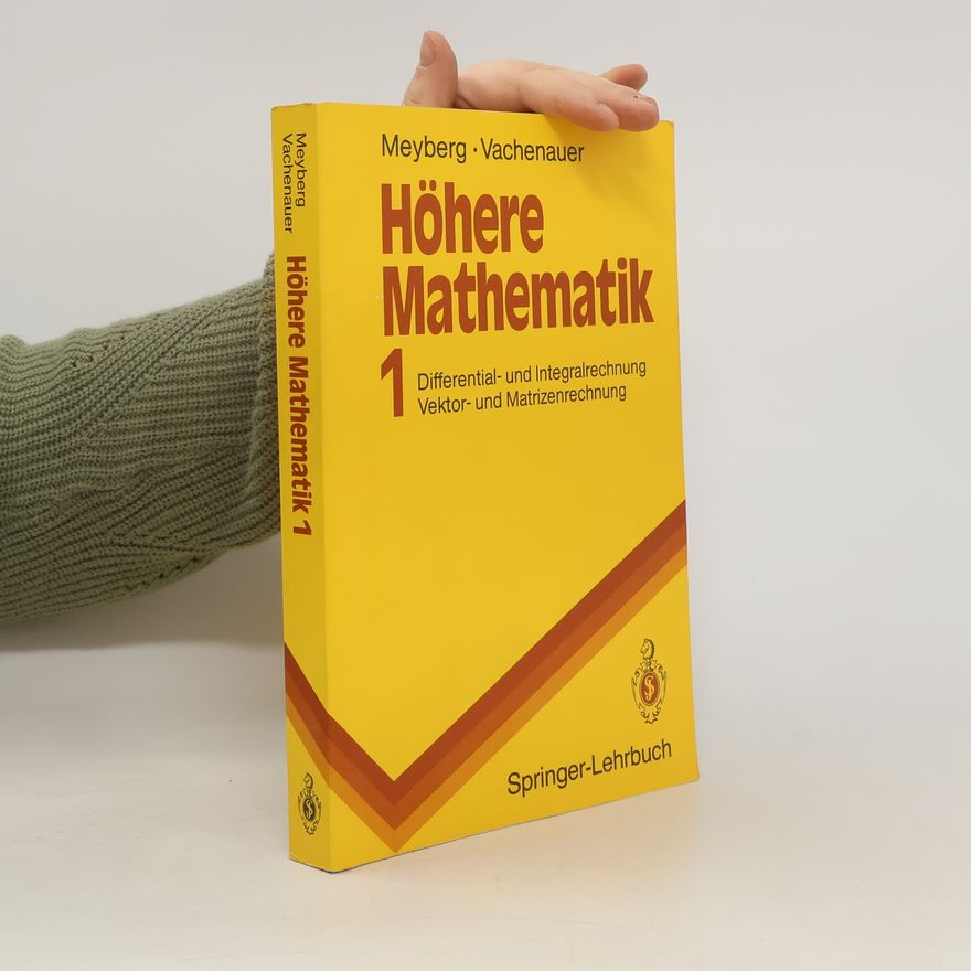 Kurt Meyberg Höhere Mathematik 1