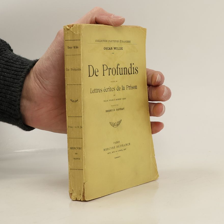 Oscar Wilde De Profundis