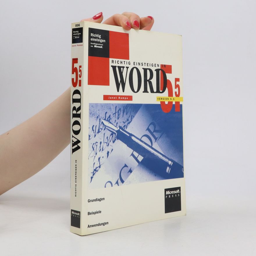Janet Rampa Richtig Einsteigen in Word 5.5