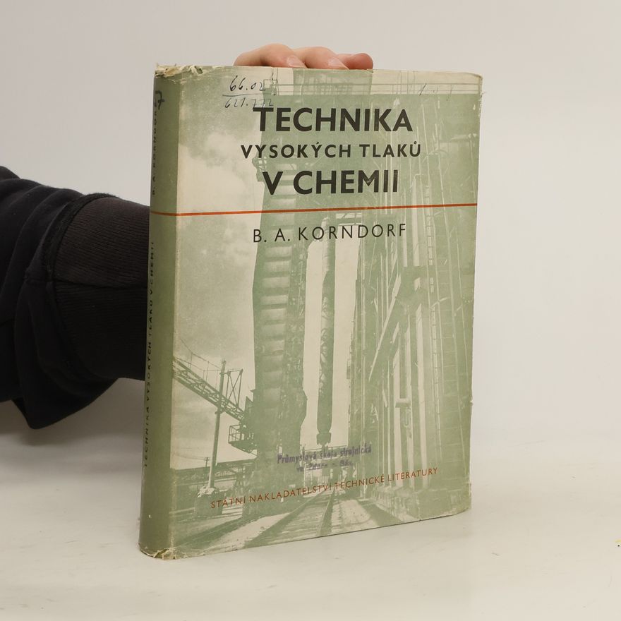 Karel Husárek Technika vysokých tlaků v chemii