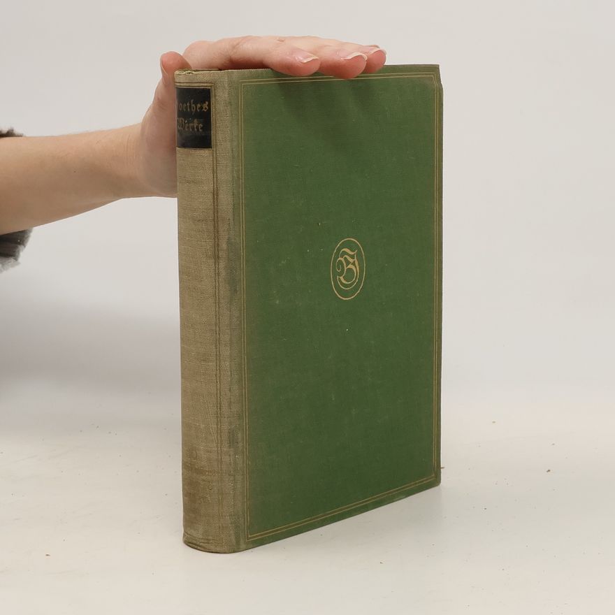 Karl Heinemann Goethes Werte Band 10.