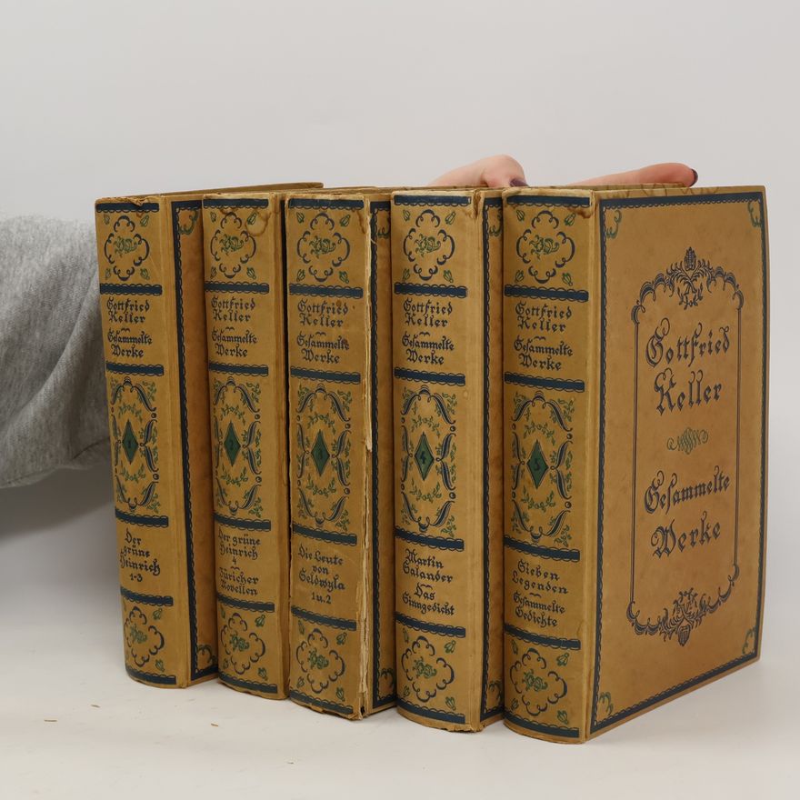 Gottfried Keller Gesammelte Werke 1-5