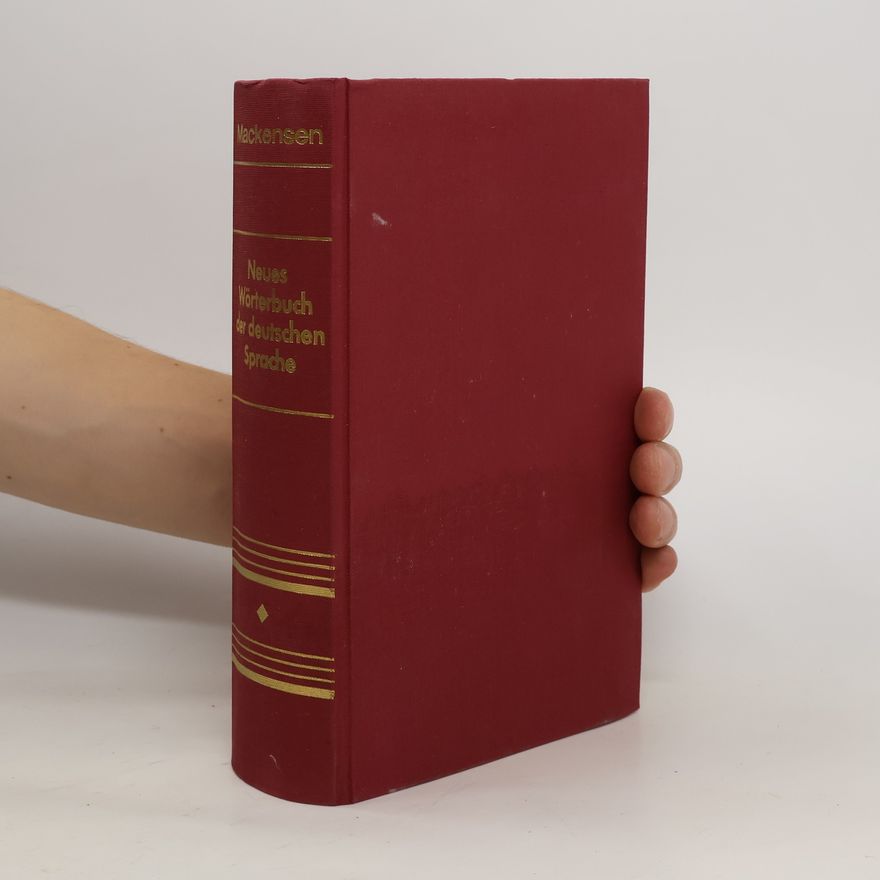 Lutz Mackensen Neues Wörterbuch der Deutschen Sprache