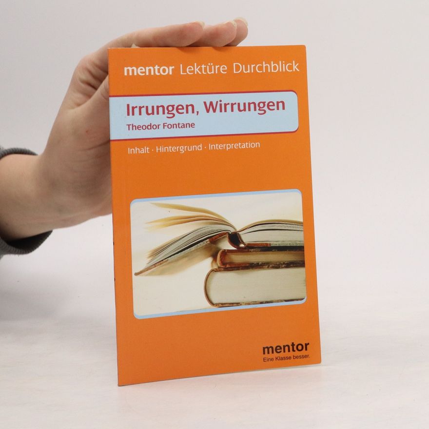 Martin Neubauer Theodor Fontane, Irrungen, Wirrungen