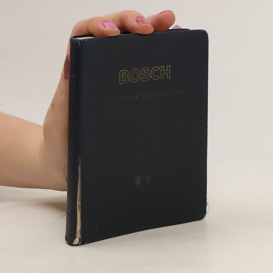 Autorenkollektiv Bosch kraftfahrtechnisches taschenbuch