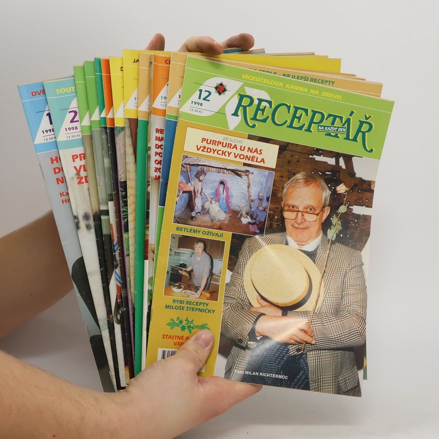 Kolektiv autorů Receptář 1-12/1998